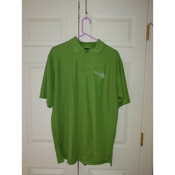 Men Under Armour Green The Senator Golf Course Don Shula's Club Shirt Size L - Picture 1 of 3